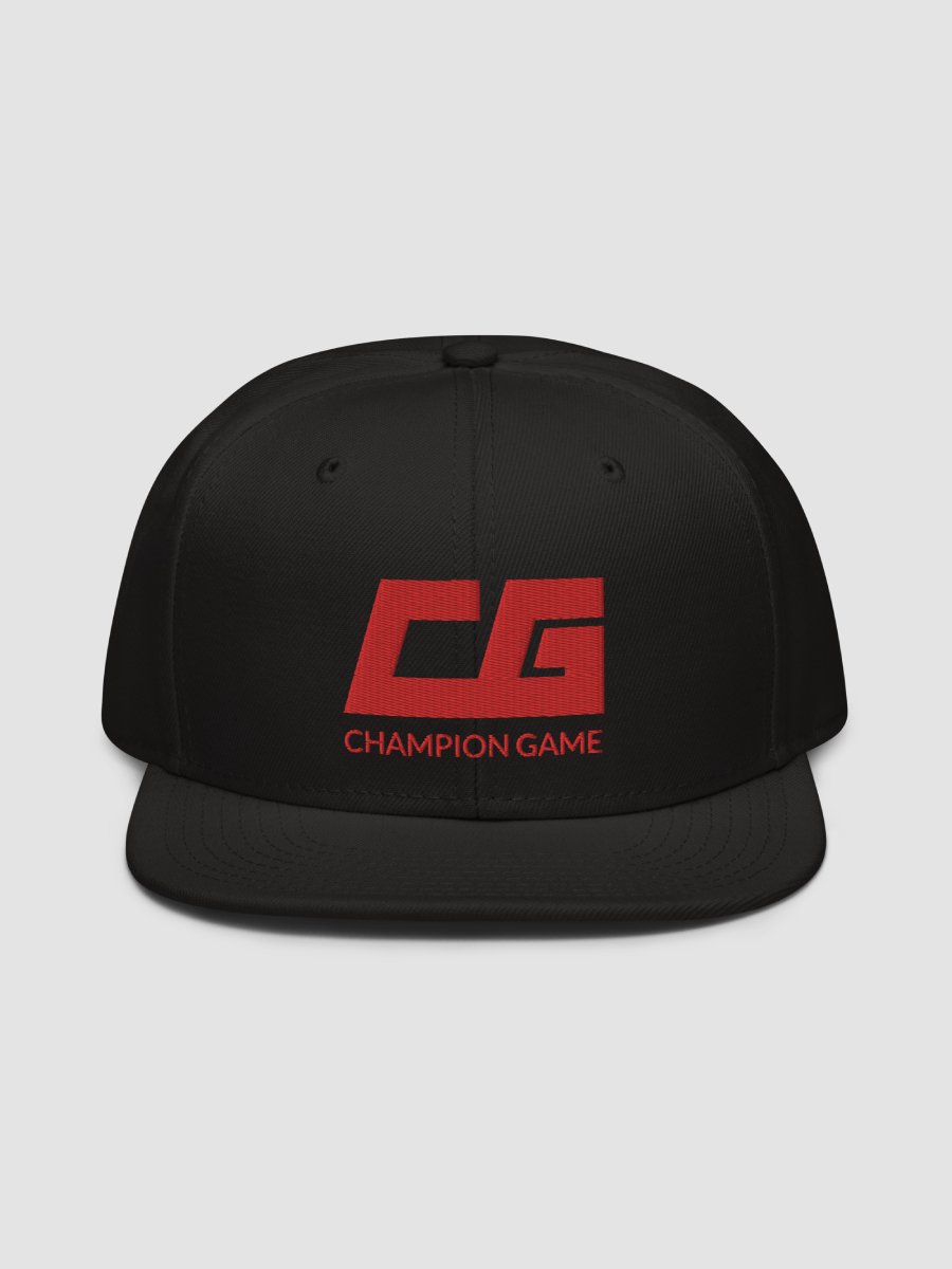 Black Red Champion Game Hat product image (2)