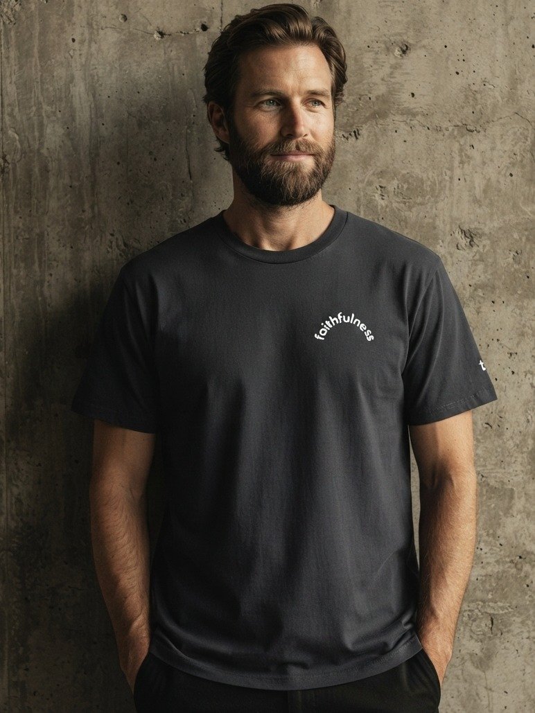 T-Shirt Faithfulness - White product image (2)