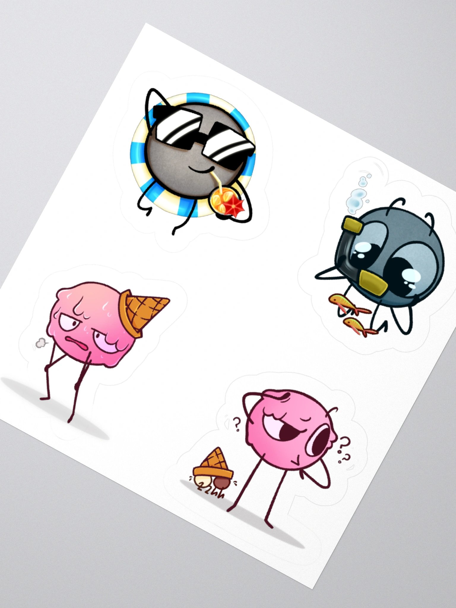 Sun, Sea & Sand Stickers Selection! 🏝️ product image (2)
