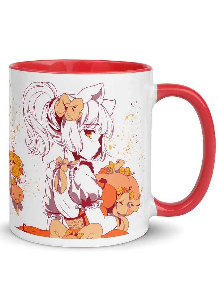 Fall 2025 ♥Pumpkabell♥ Waifu Mug [RED EDITION] product image (2)