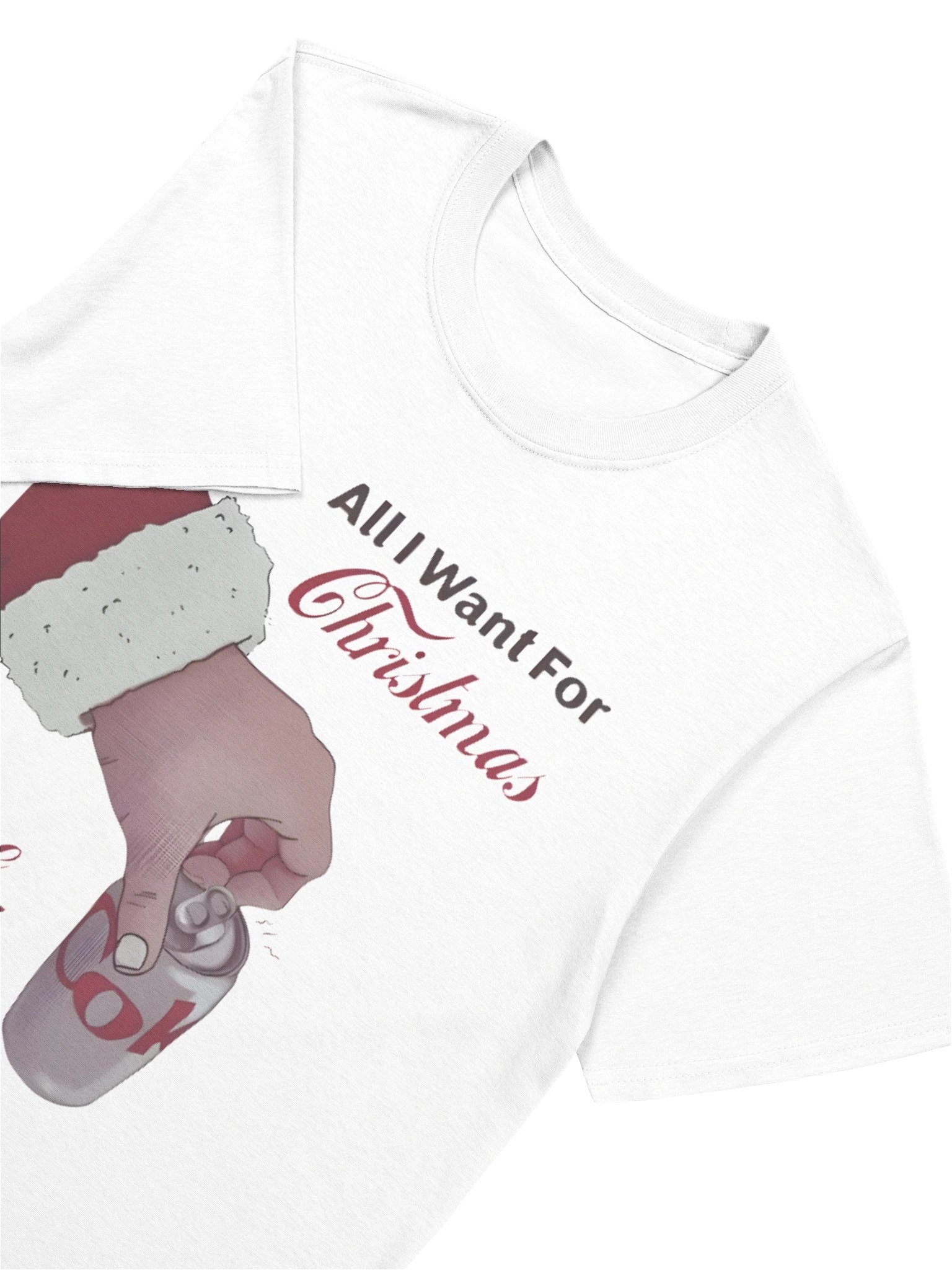 All I Want For Christmas Is A Fridge Cigarette Funny Holiday Shirt product image (12)