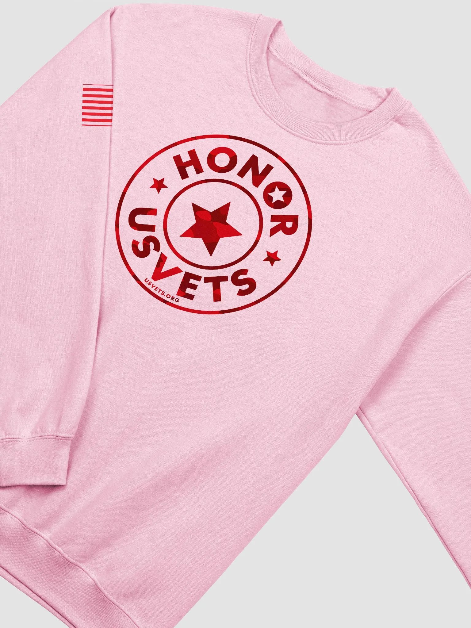 HONORUSVETS - RED STAR CREWNECK product image (2)