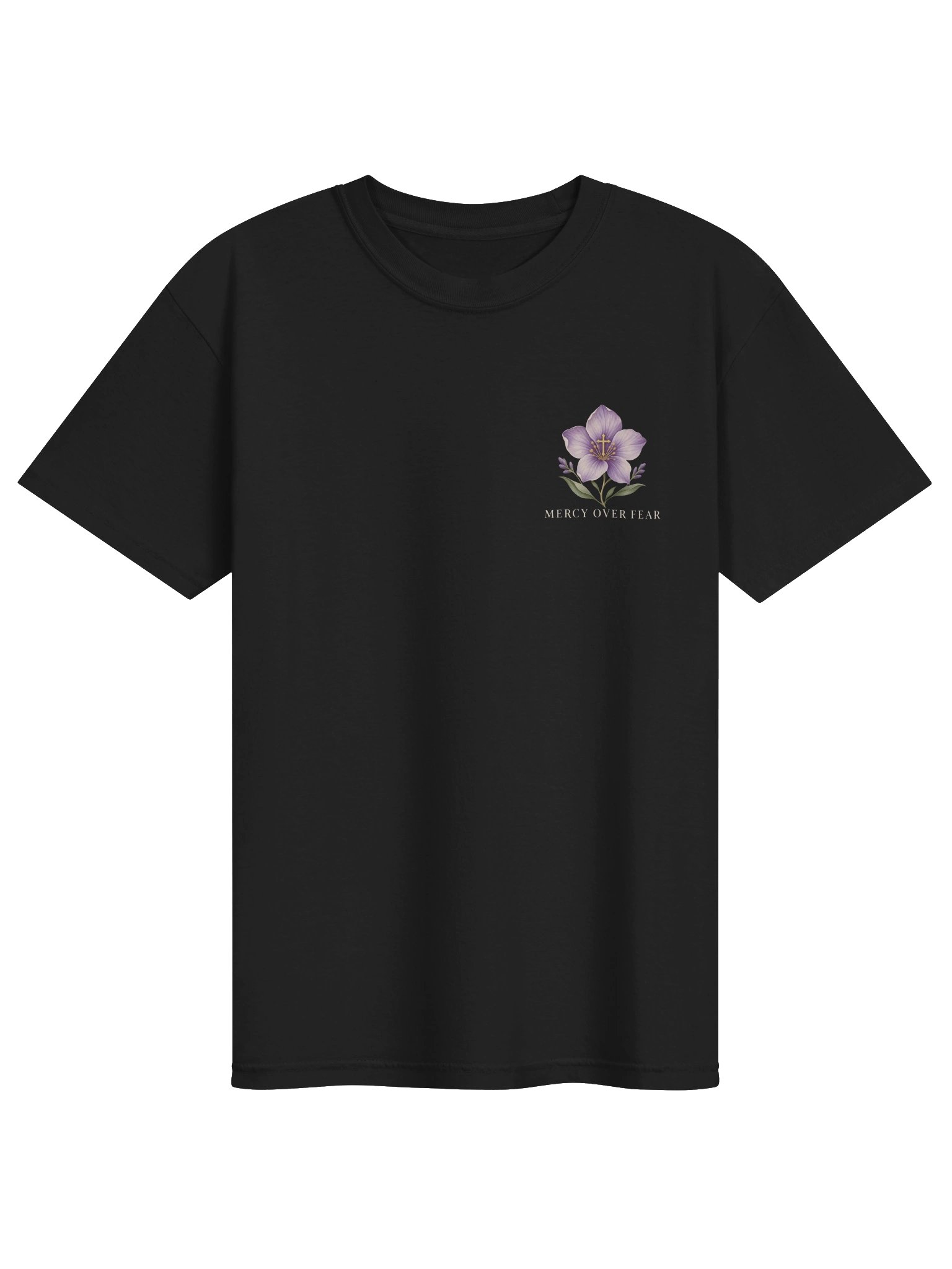 HE MAKES ALL THINGS NEW — Floral Cross Tee product image (2)