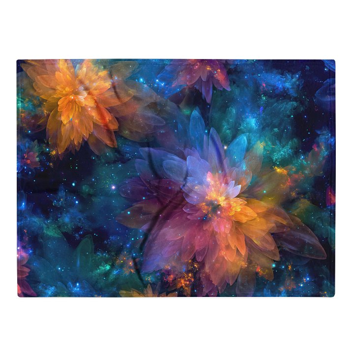 Surreal Floral Throw product image (1)