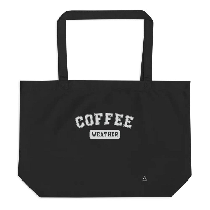 Coffee Weather | Black Tote product image (1)