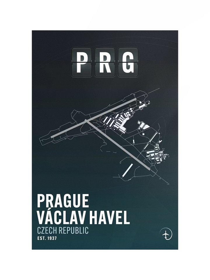 Prague PRG Poster product image (1)