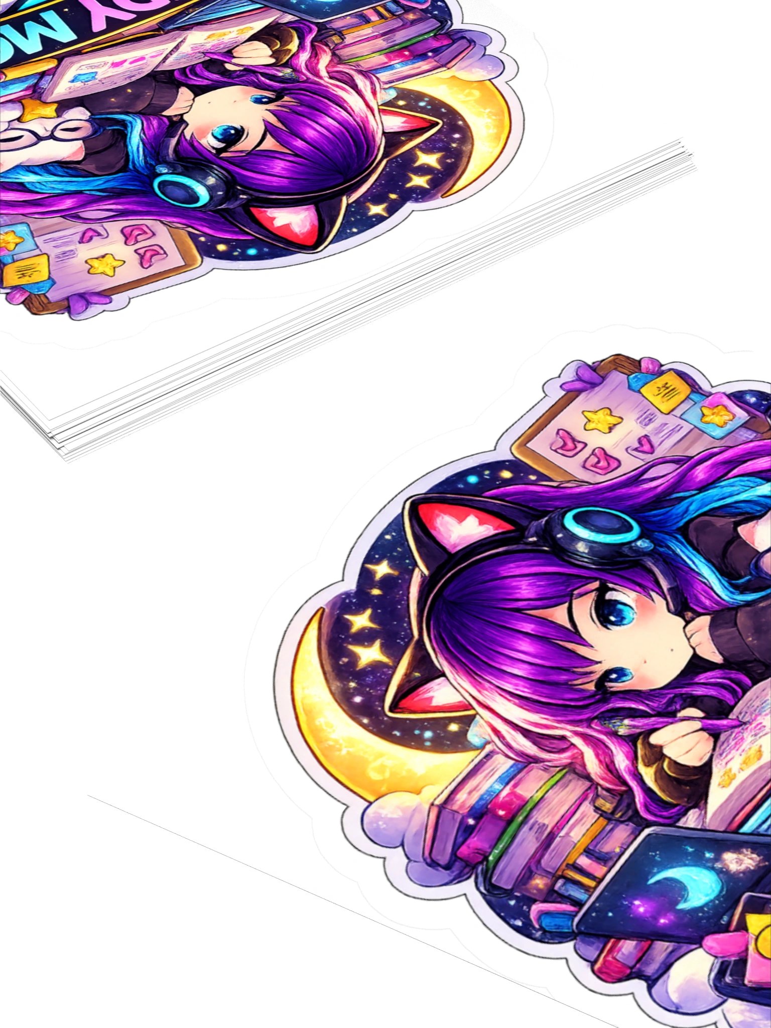 • AKC // Callie Sticker STUDY MODE | Callie Emote Badge Series product image (4)