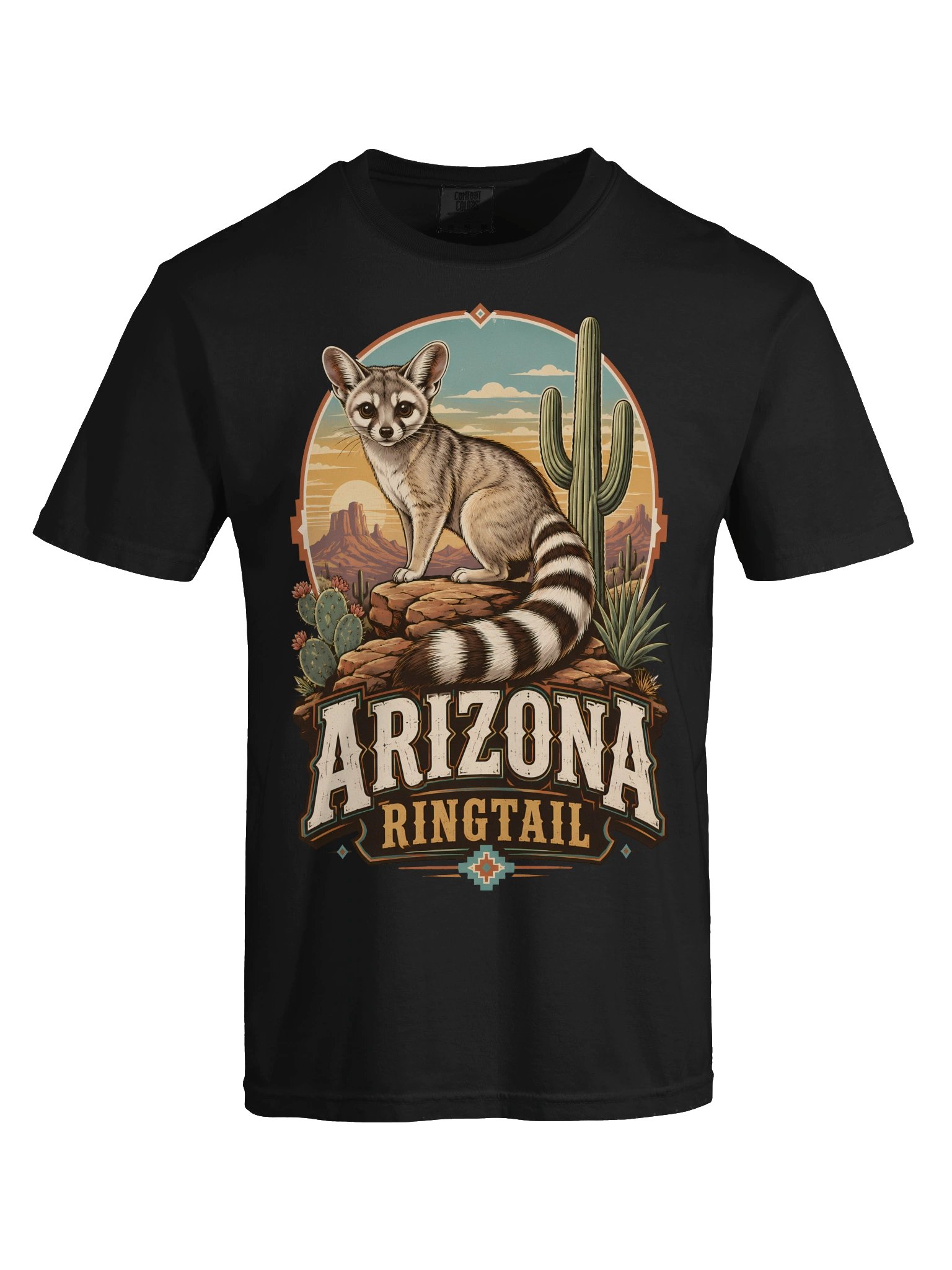 Arizona Ringtail Desert Graphic Tee product image (49)