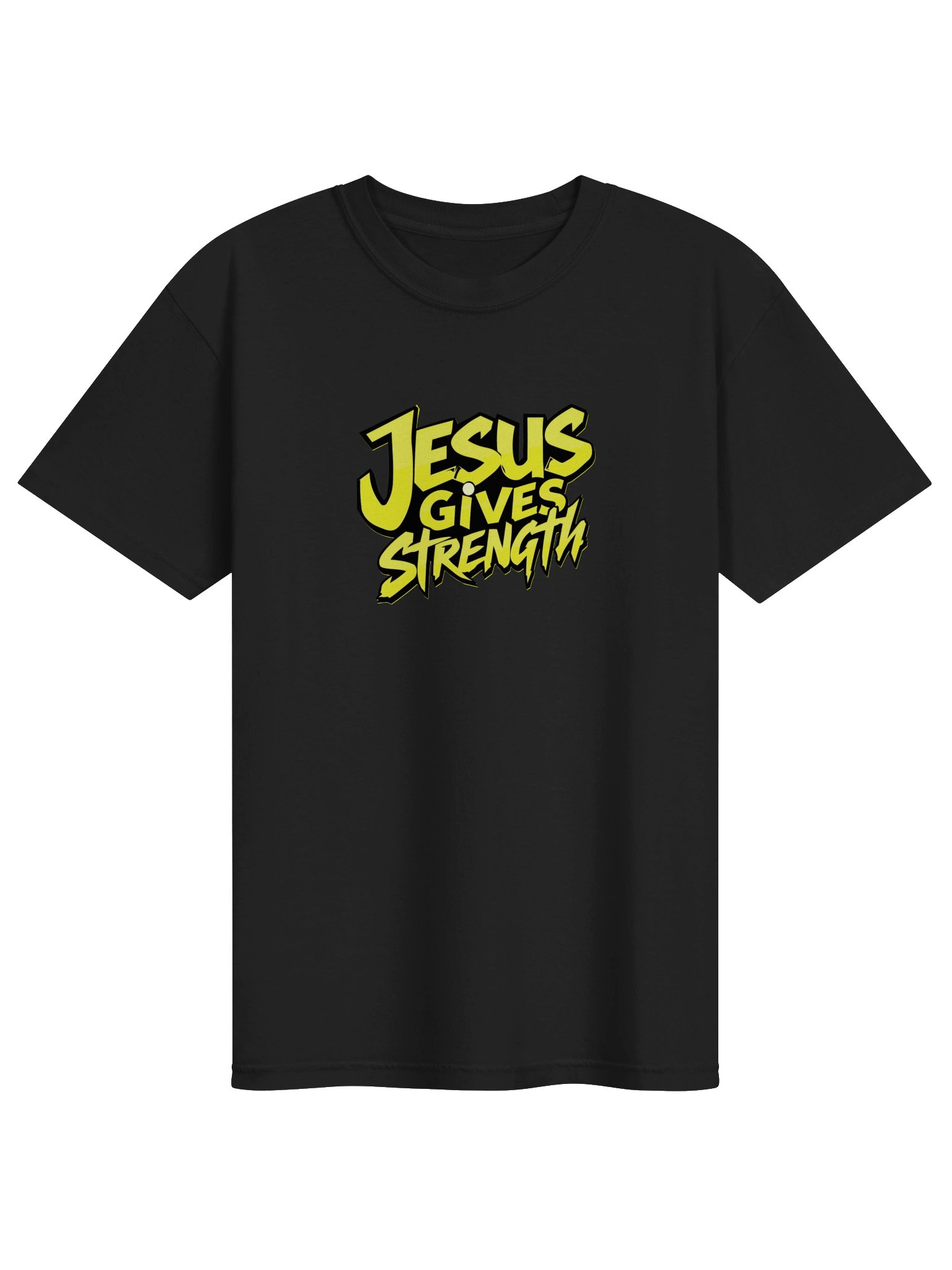 Jesus Gives Strength Gym T-shirt product image (2)