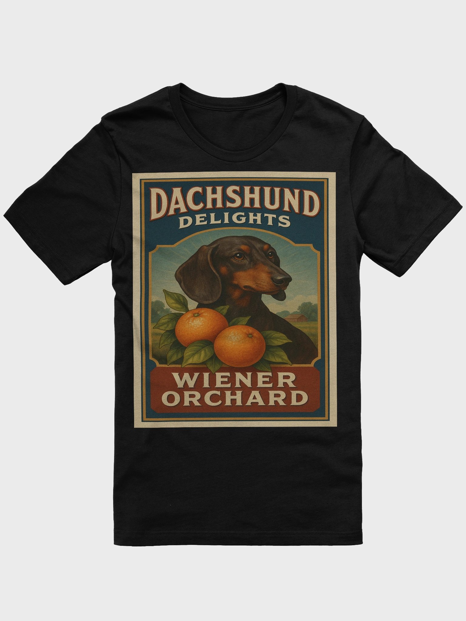 Wiener Orchard Vintage Dog T-Shirt product image (1)
