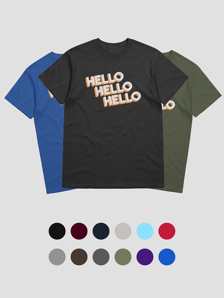 Hello Hello Hello | Unisex T-shirt product image (1)