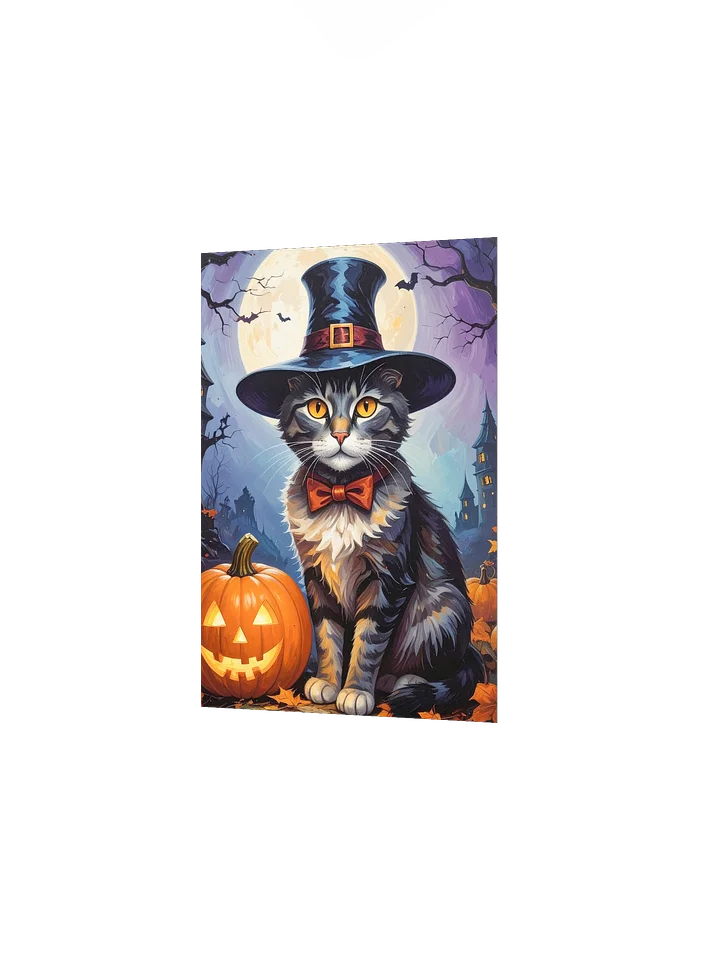 Halloween Cat with Pumpkin product image (11)