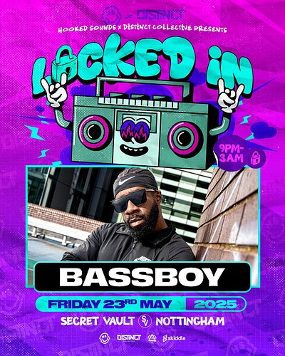 OFFICIAL LINE UP FOR TOMORROW - 9PM - 3:30AM

• LAST ENTRY ON YOUR TICKET - DOOR LAST ENTRY 11:30PM

• OTD PRICE IS £15 CARD ...