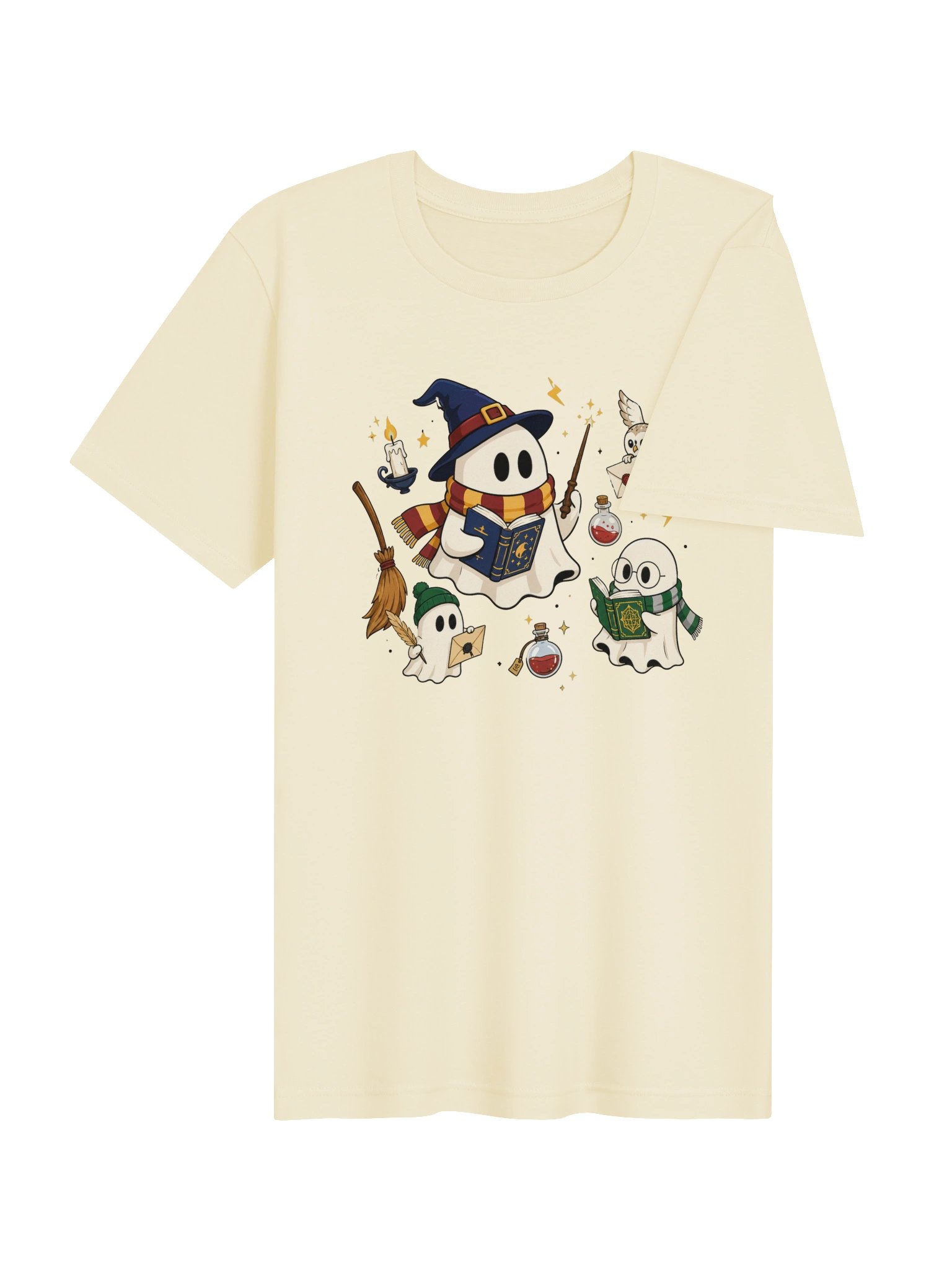 Magical Ghost Readers T-Shirt | Spooky Book Lover Tee product image (33)