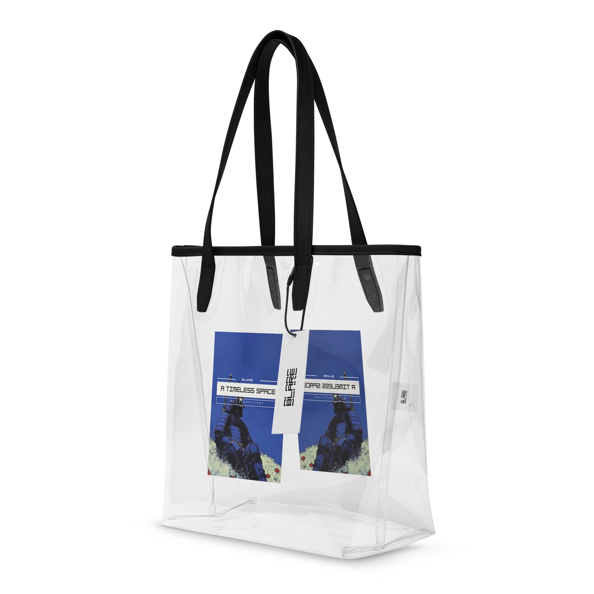 Samurai Serenity Clear Tote Bag product image (4)