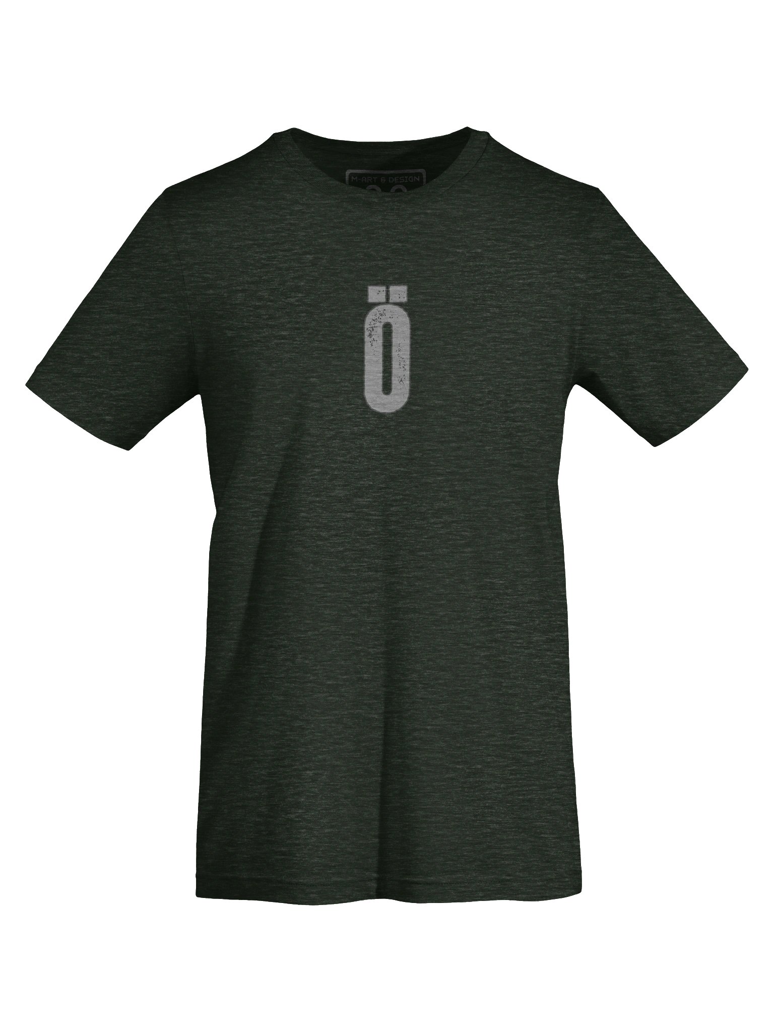 The Ö-Verstatement Tee – Typography Art Print - M-Art and Design T-Shirt product image (7)