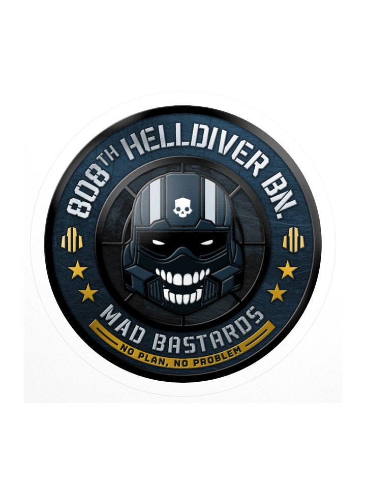 808th Mad Bastard Logo Sticker product image (1)