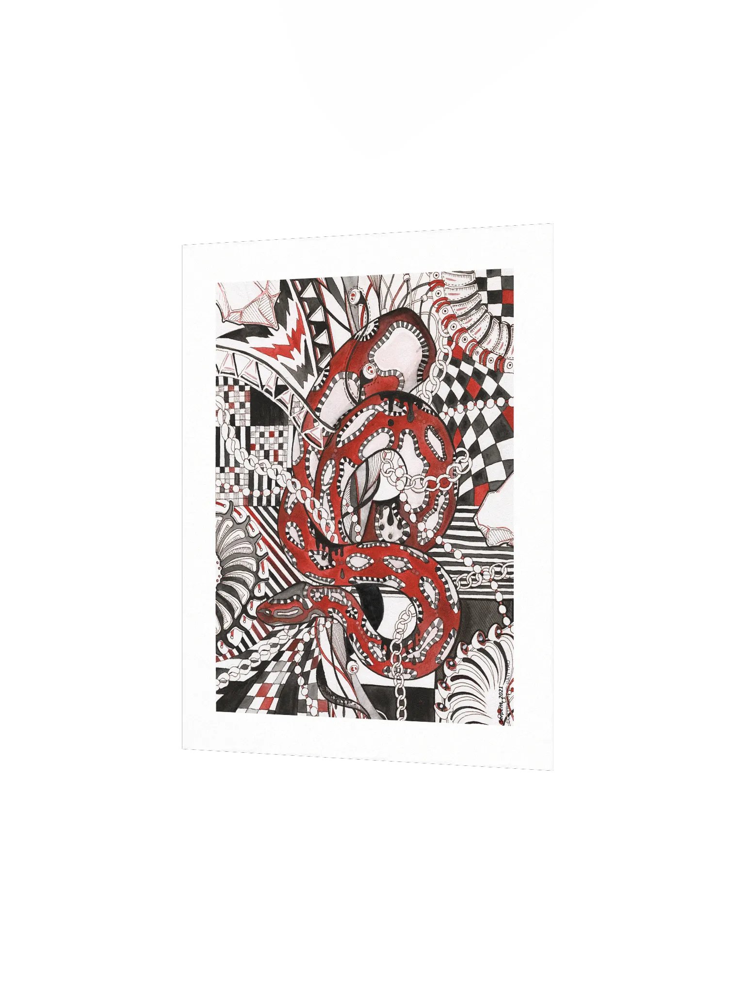 Serpent - Original Art Print product image (3)