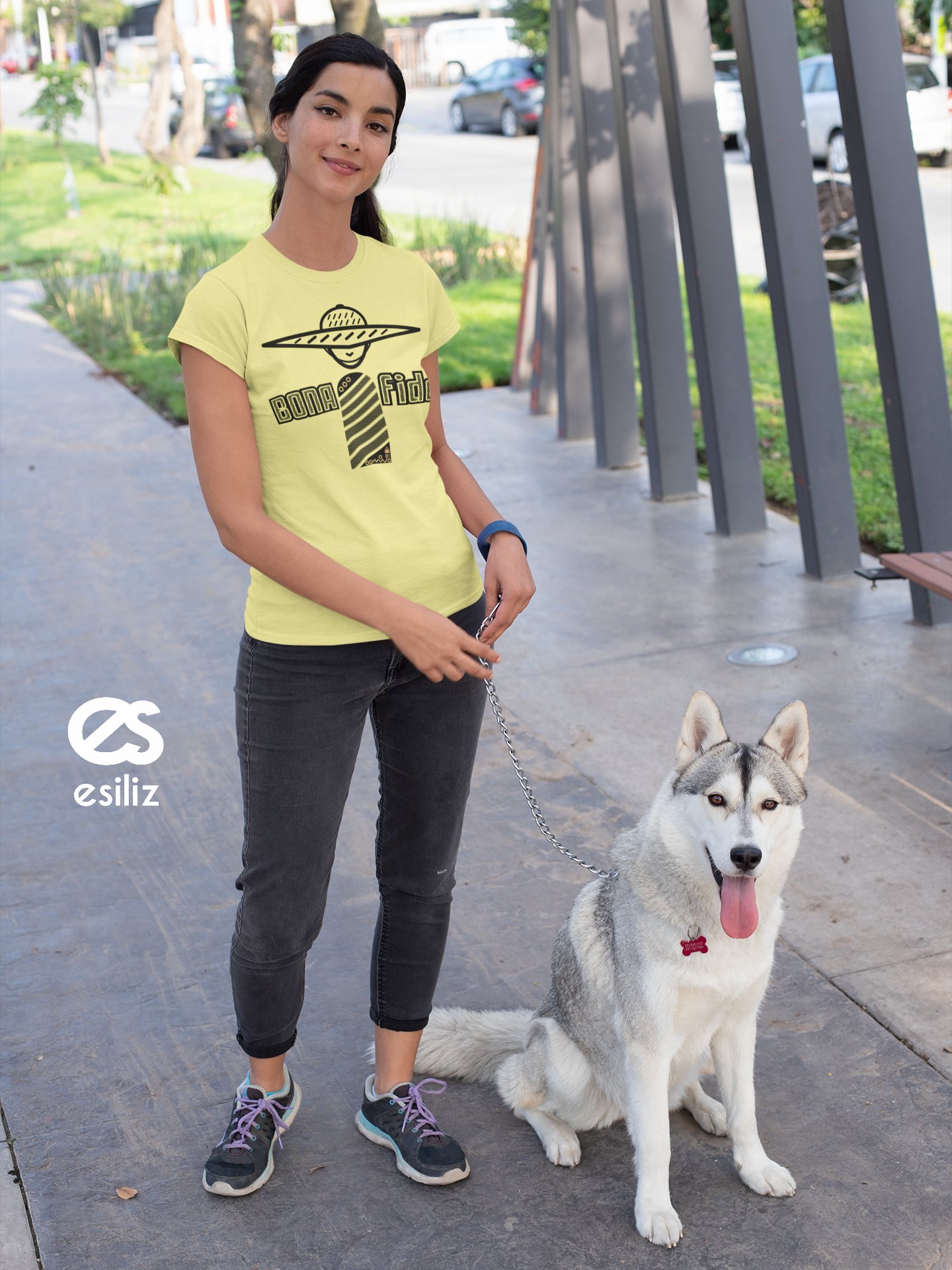 es BONA fide Mono T-shirt product image (7)