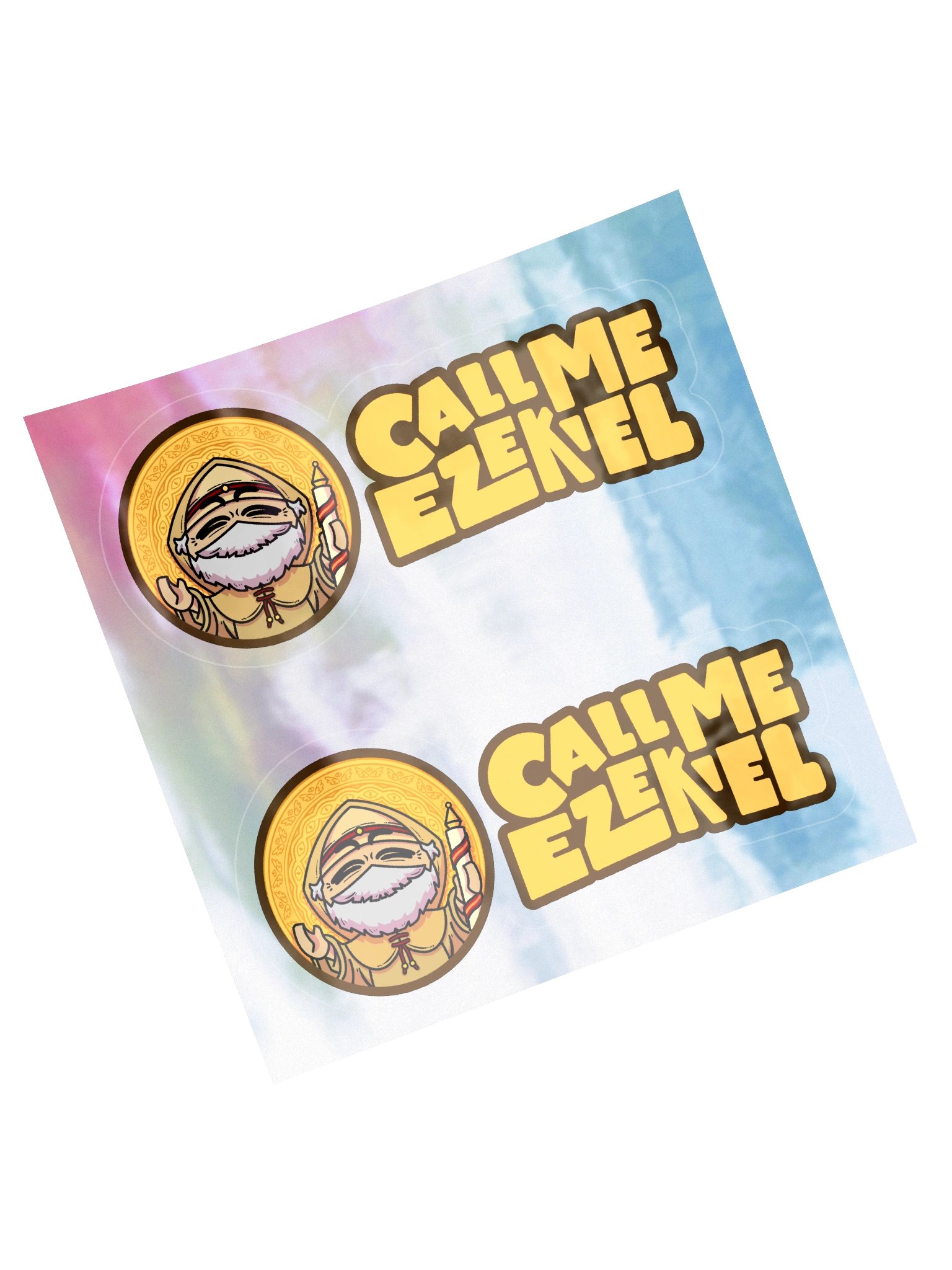 Call Me Ezekiel Sticker (Horizontal) product image (5)
