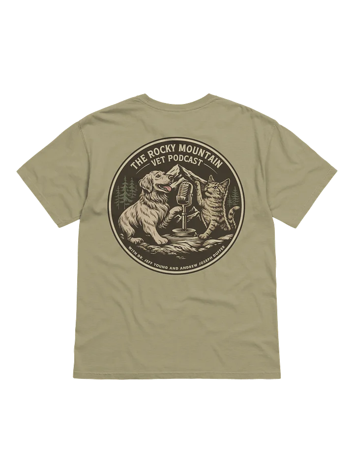 Rocky Mountain Vet Podcast Vintage T-Shirt product image (2)