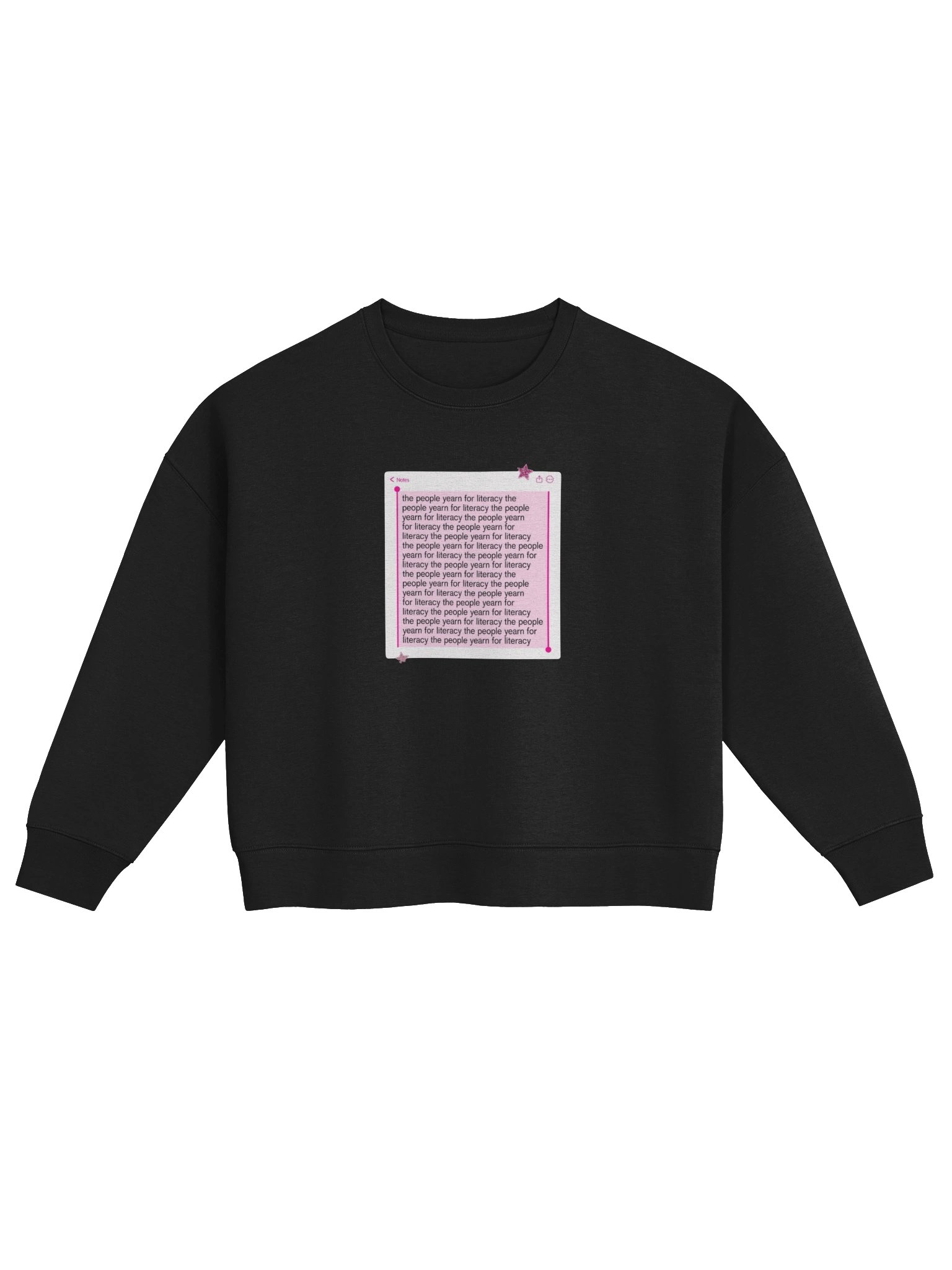 The People Yearn for Literacy Sweatshirt product image (1)