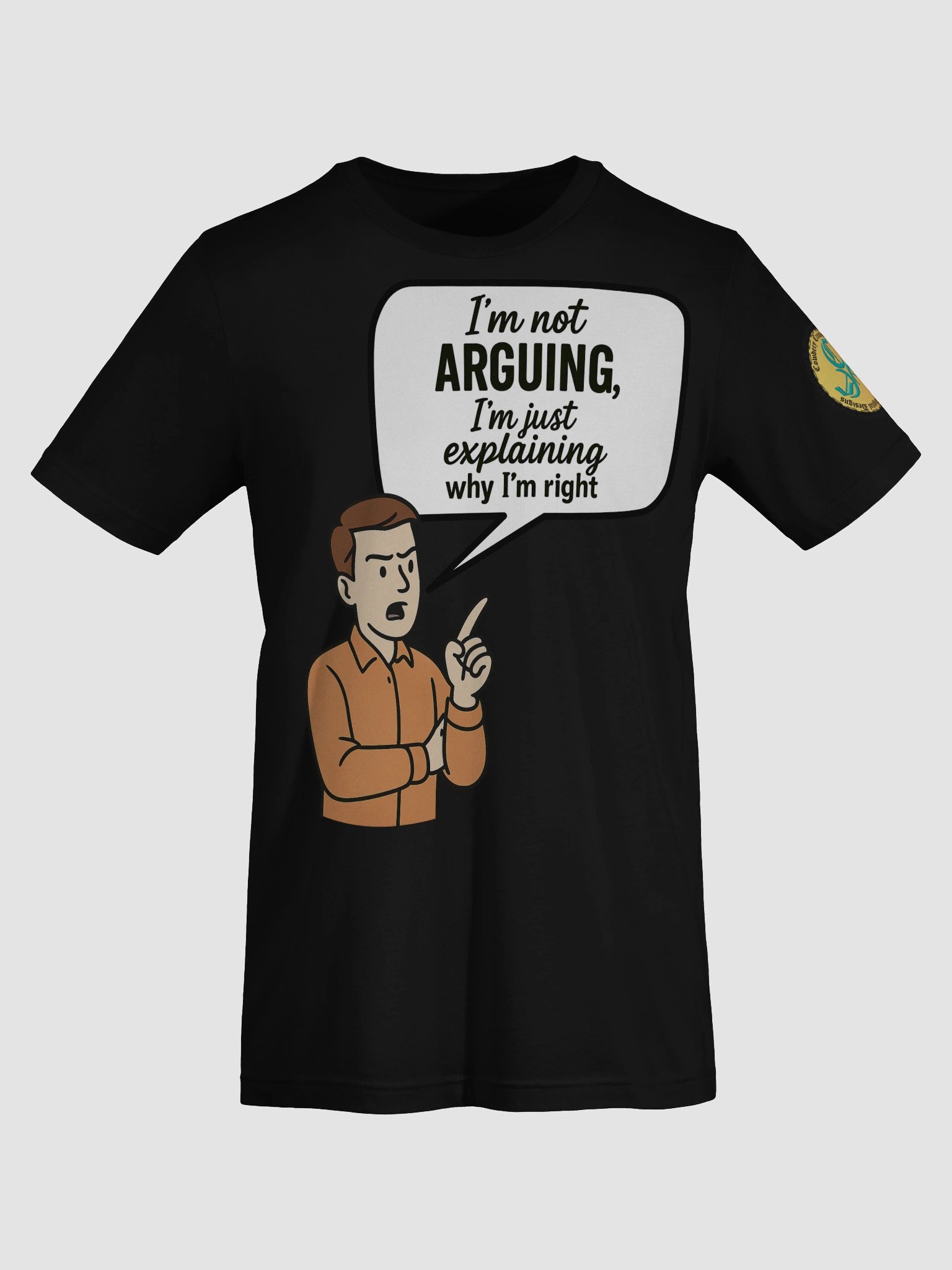 I'm not Arguing (Male) Bella+Canvas Supersoft T-Shirt Colors (1) product image (67)