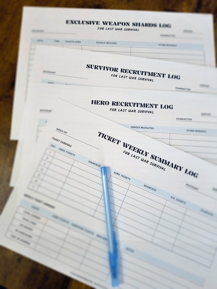 Recruitment & Drop Tracker for Last War Survival product image (2)