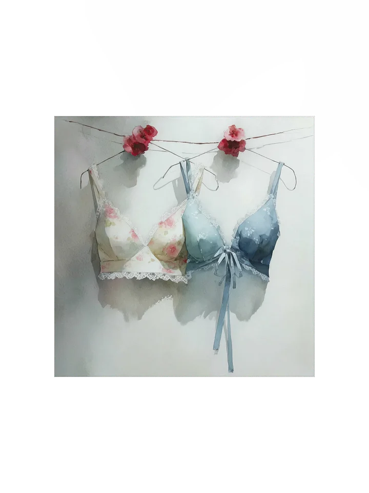 Powder Blue: Lace Bralettes product image (1)