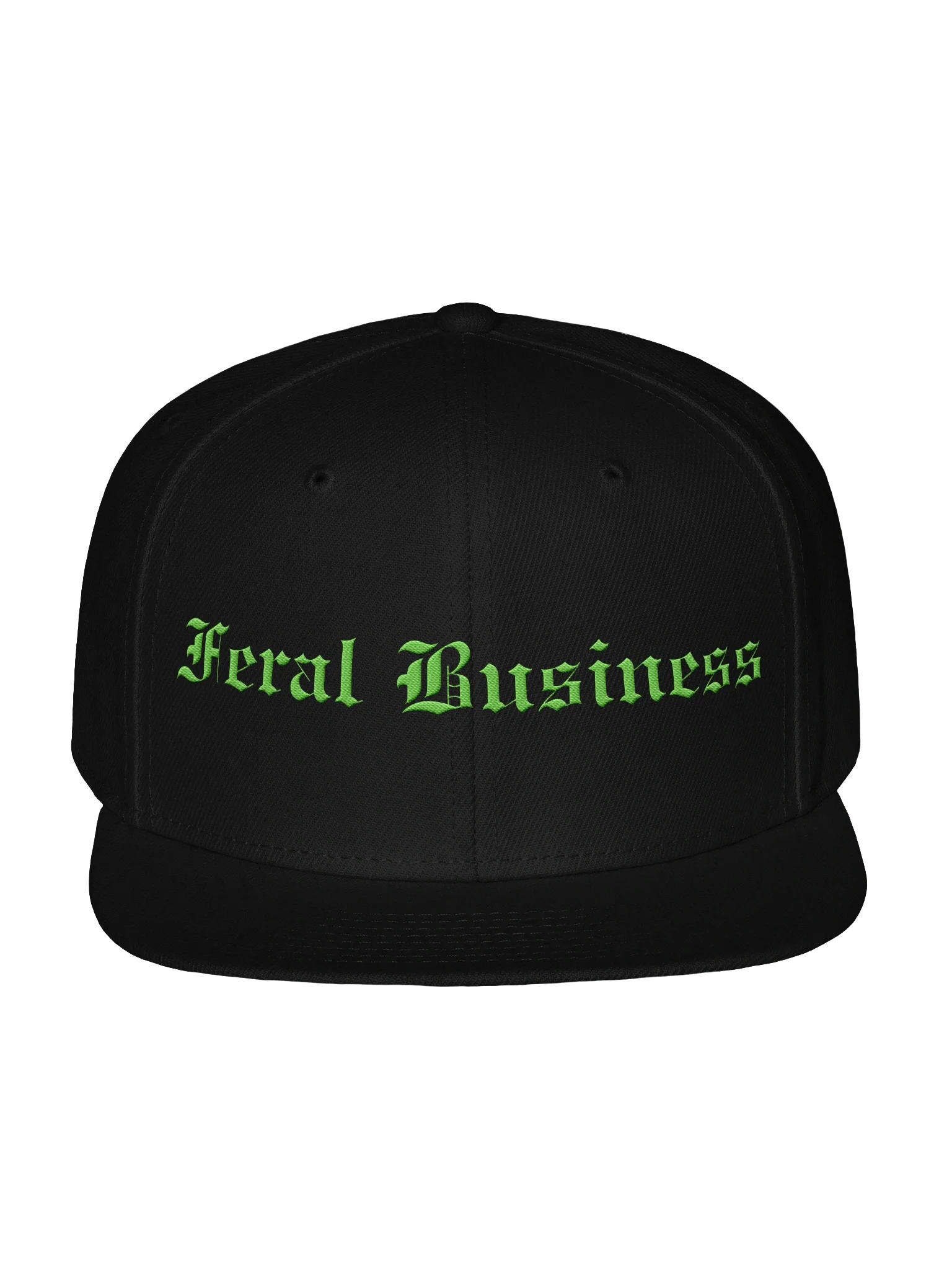 Feral Business - Old English Absinthe Snapback Hat