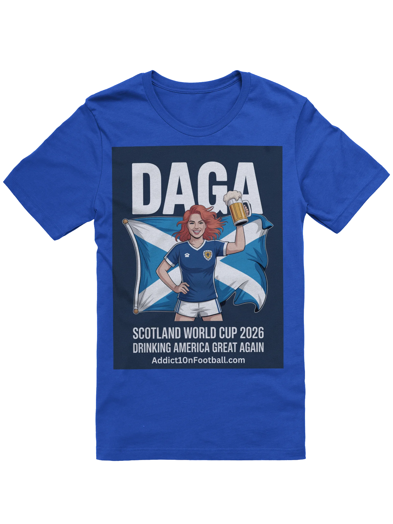 SCOTLAND 2026 LASSIES SHIRT - DRINK AMERICA GREAT AGAIN product image (1)