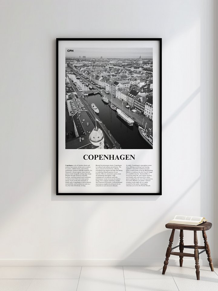 Copenhagen 01 Newspaper Poster product image (2)