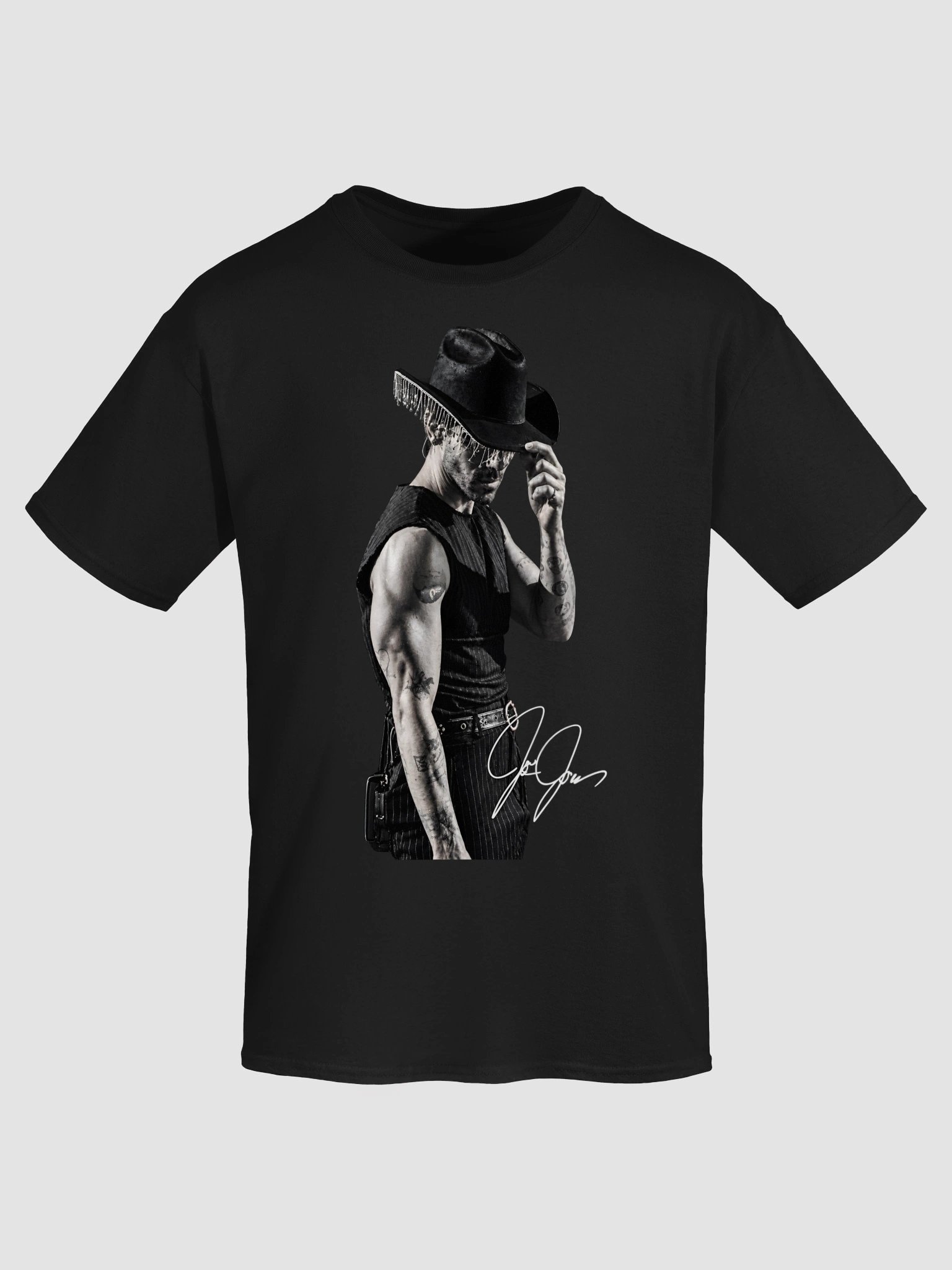 Joe Jonas Cowboy Hat Shirt | Jonas Brothers Concert Tour Merch Tee product image (4)