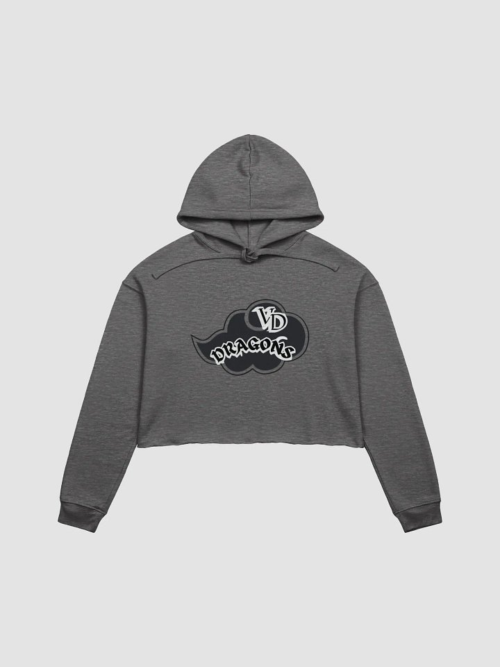 THE BLACK SHADOW RAIN CLOUD crop top hoodie product image (2)