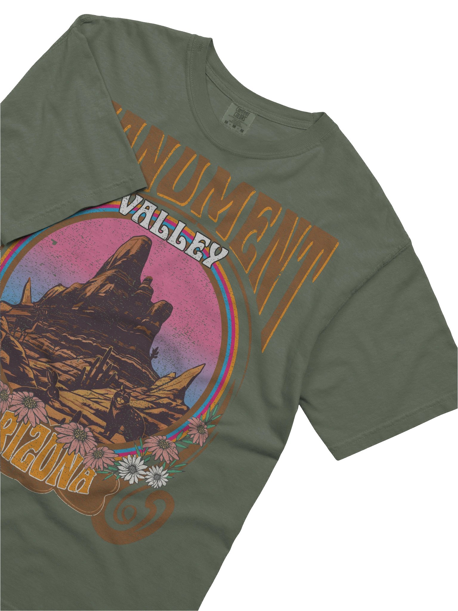 Monument Valley Arizona Shirt – Vintage Desert Butte Retro Sunset Travel Tee product image (5)