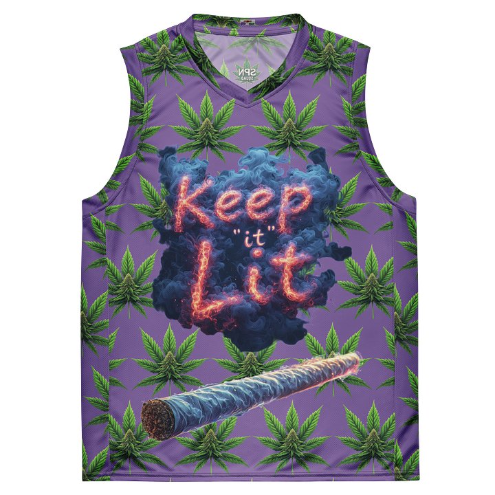 420 Unisex Basketball Jersey product image (2)