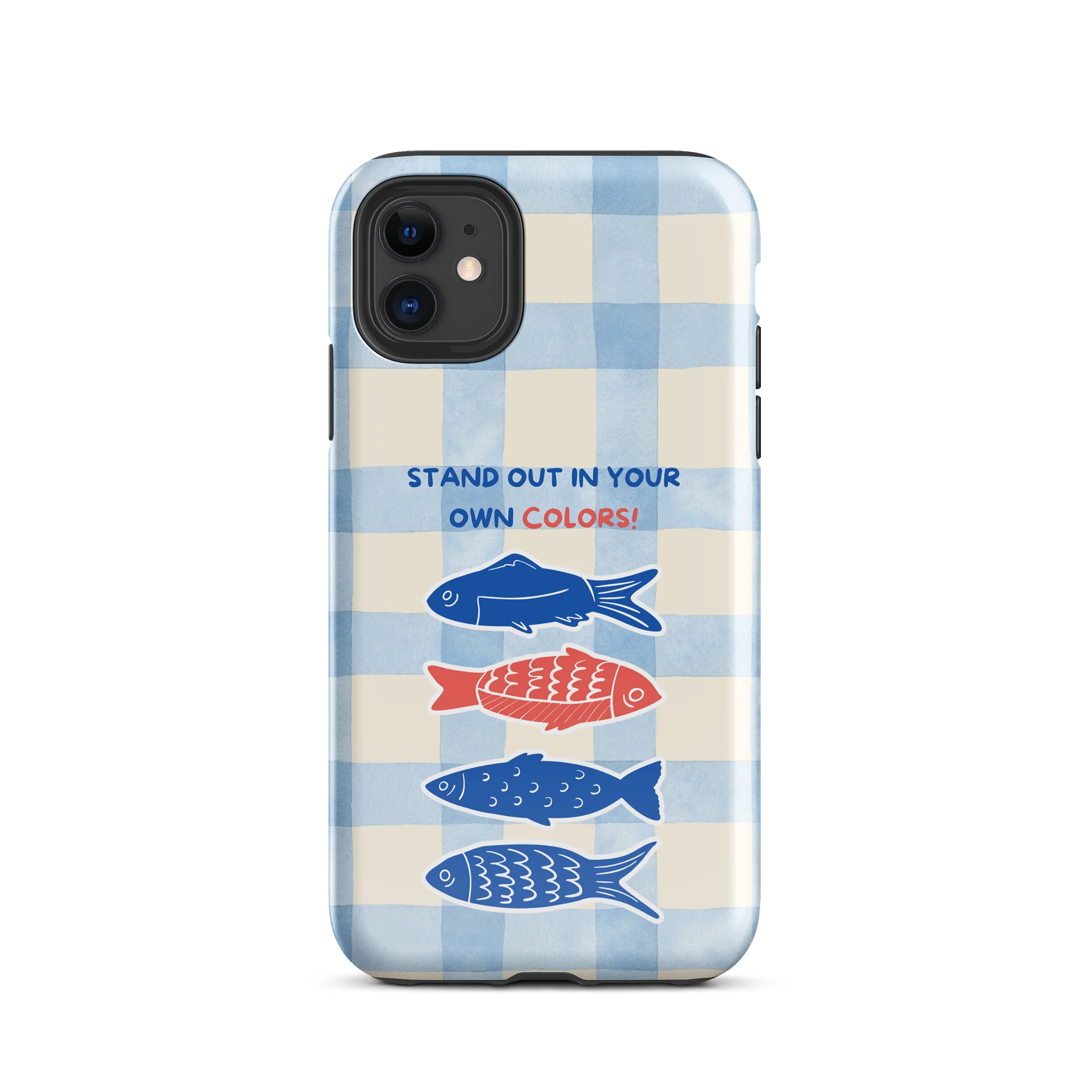Be Different Fish Minimal Art Style Phone Case product image (55)