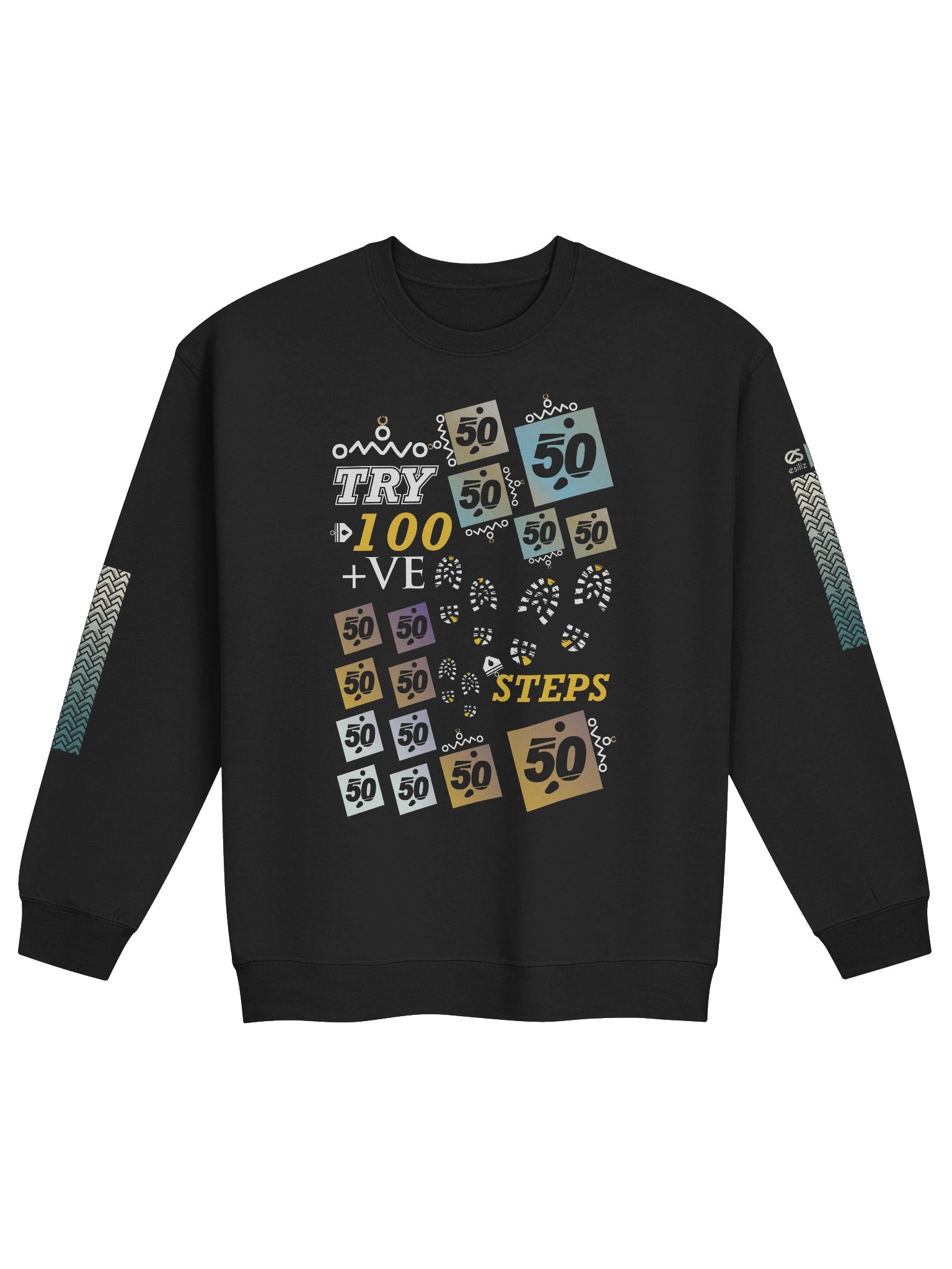 esiliz 50 and 100 Classic Crewneck Sweatshirt product image (1)