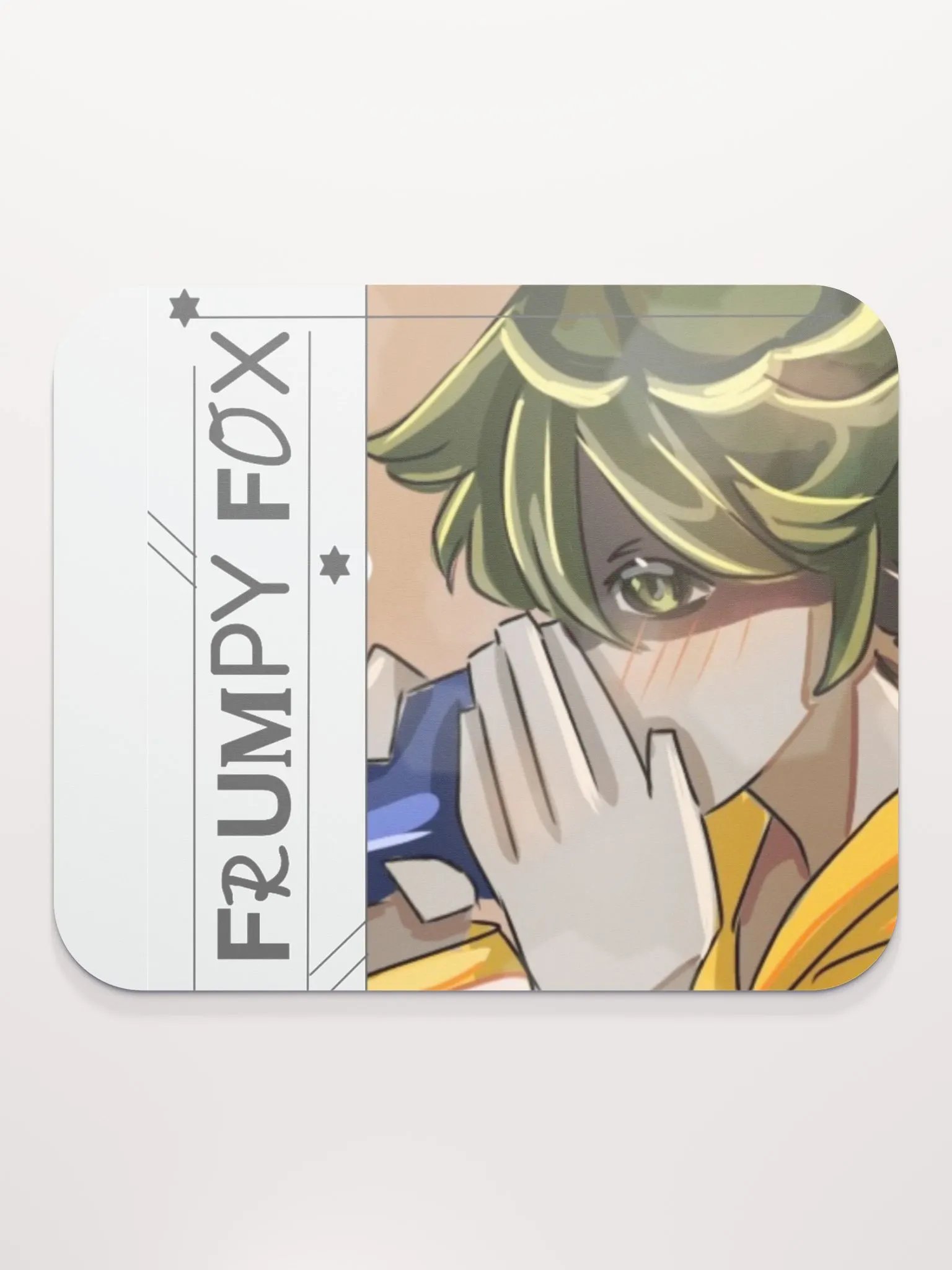 Shy Whisper mouse pad product image (1)
