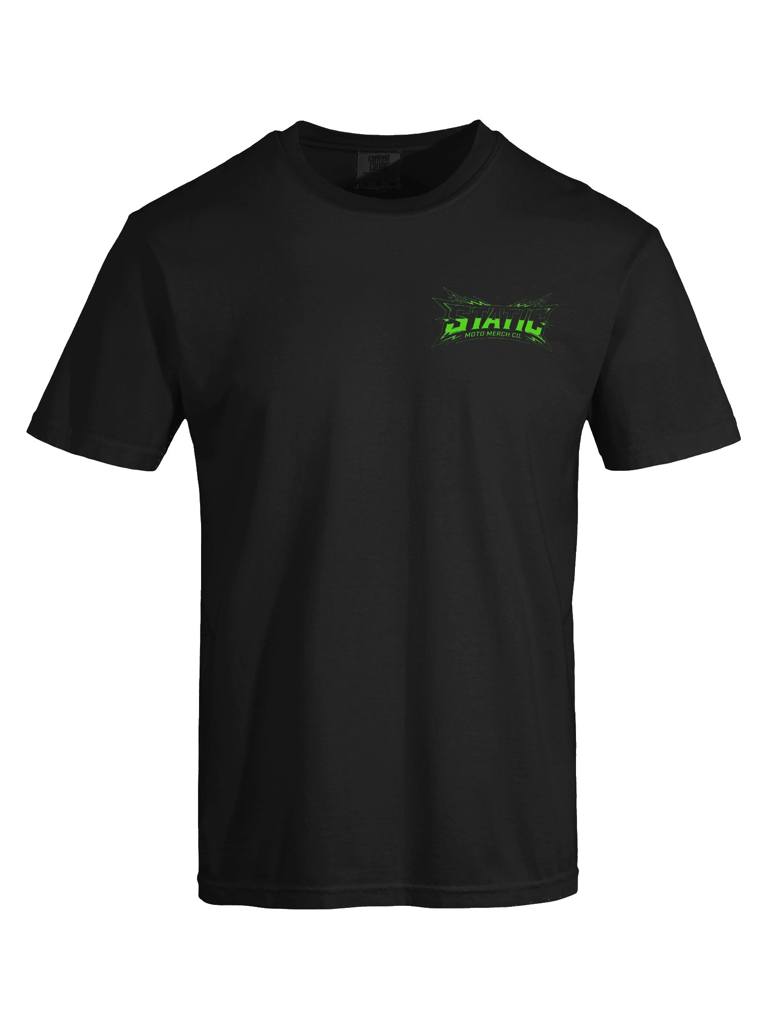 mens tee green logo product image (10)