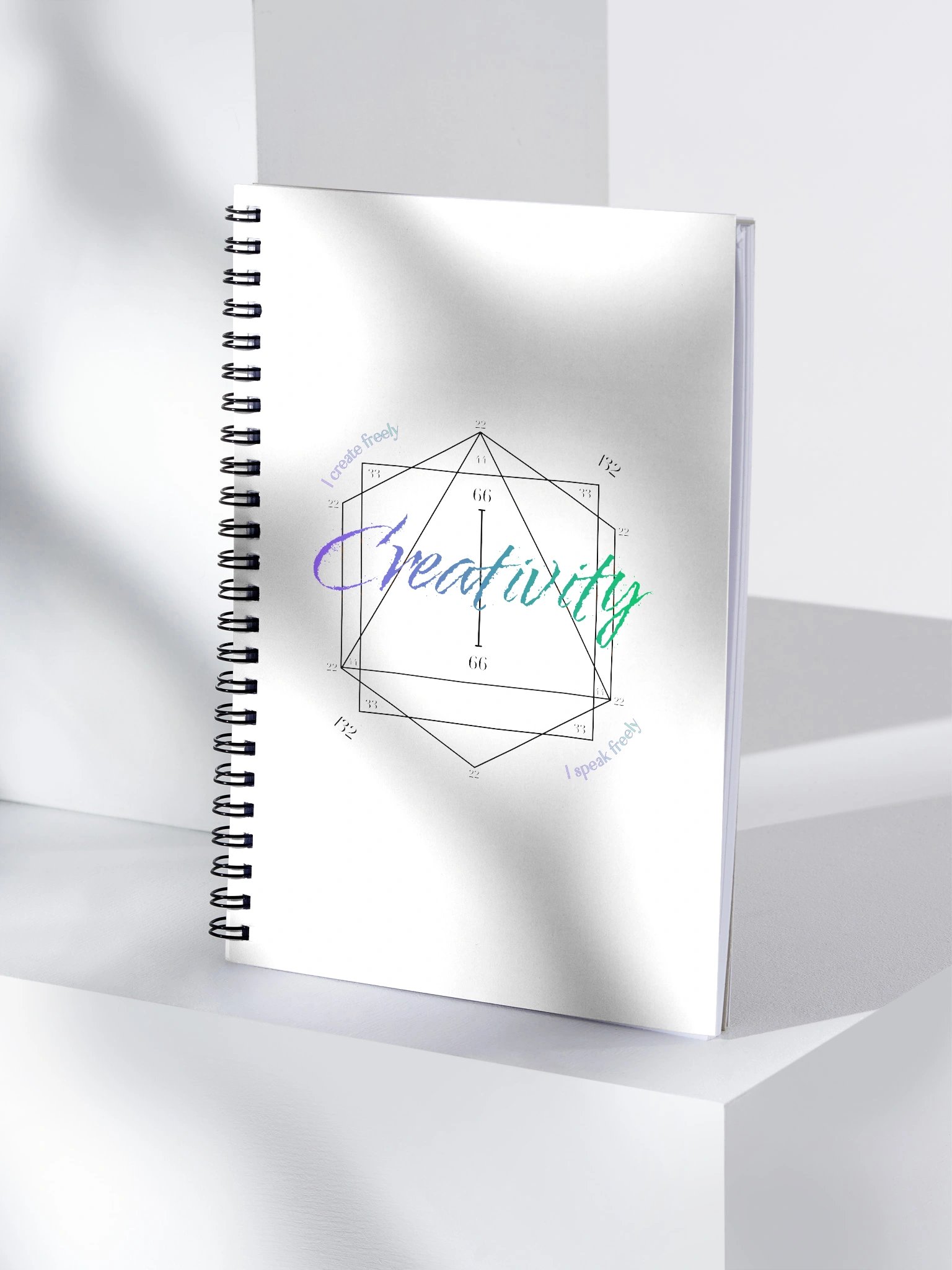 Creativity 132 Vibrational Notebook product image (4)