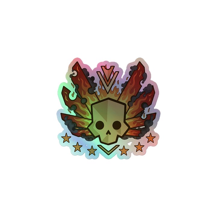 Holographic Pepperjack Division Logo Sticker product image (1)