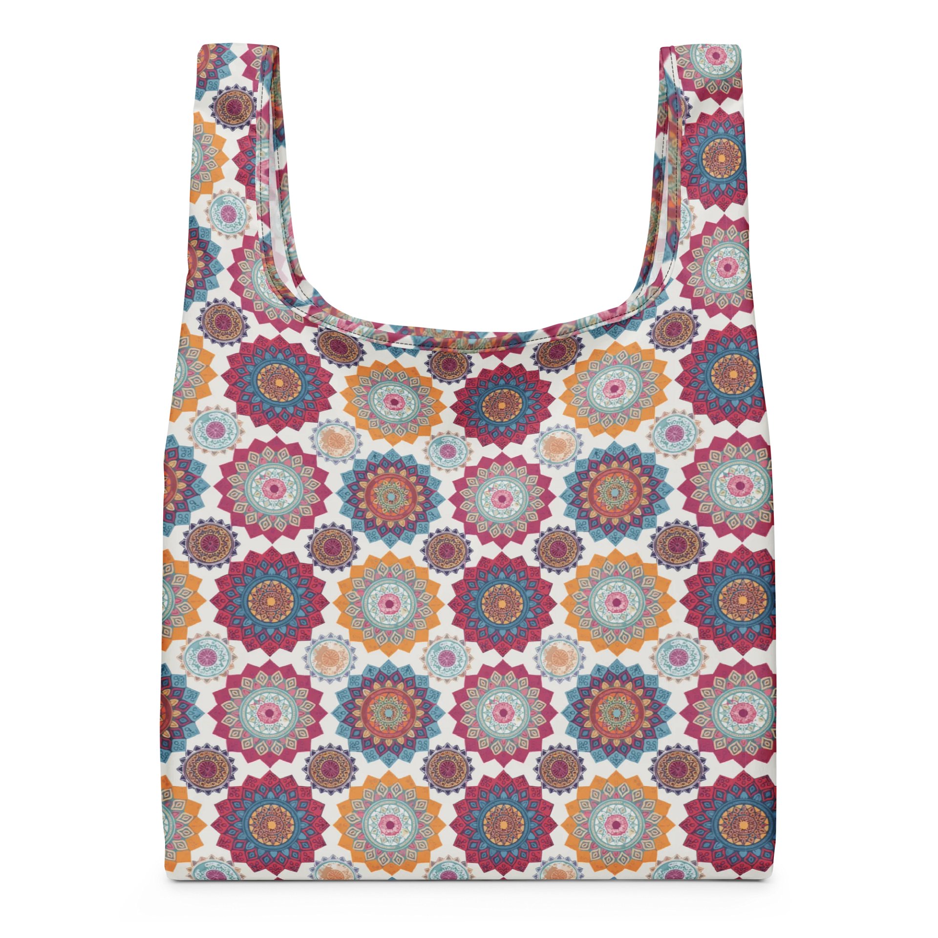 Sacred Symmetry – Boho Mandala All-Over Print tote product image (1)