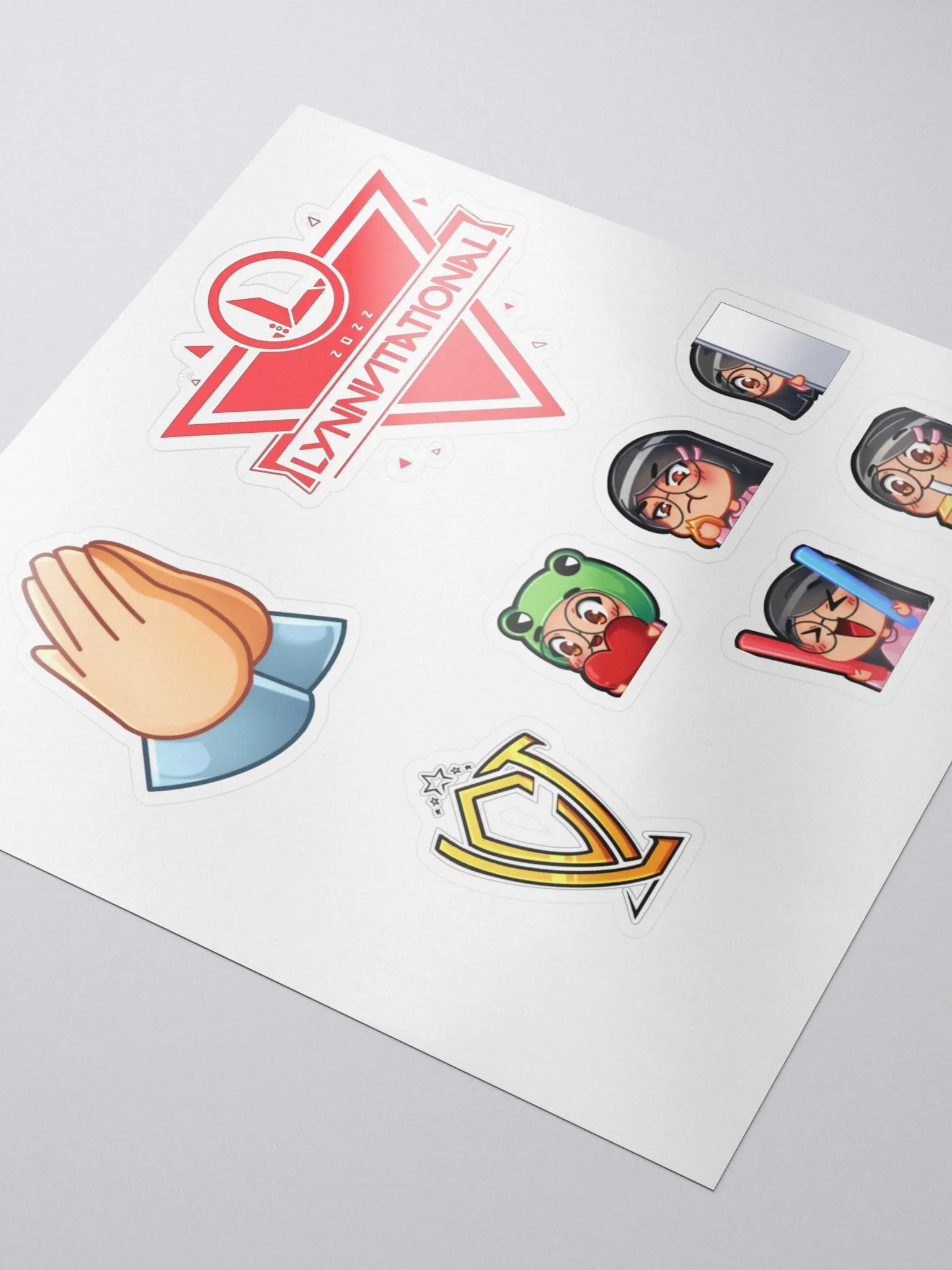 ON MAH CUH Sticker Sheet product image (3)
