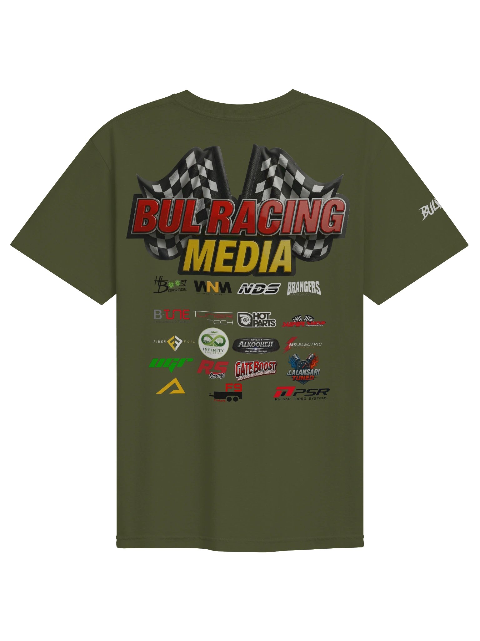 BULRACING media -Dyed Heavyweight T-Shirt Team - ZsNEXlH6eNE
