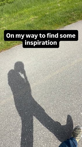 My shadow might be onto something. That definitely looks like the right direction for adventures and inspiration. #jinksthecr...