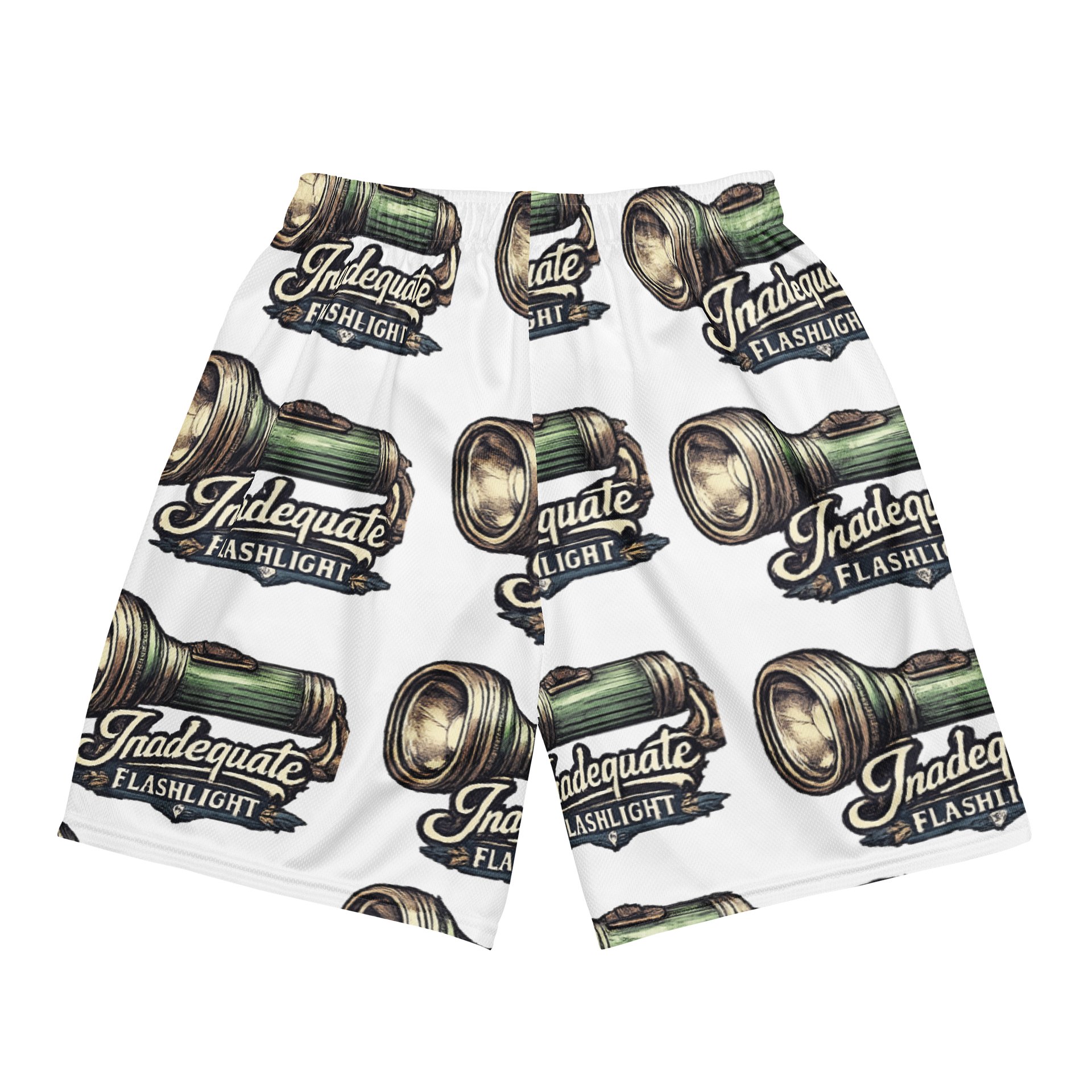 INADEQUATE FLASHLIGHT UNISEX SHORTS product image (6)
