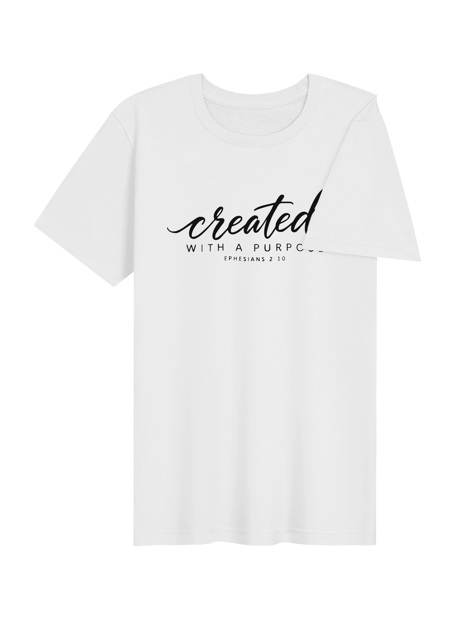 Created With A Purpose Graphic T-Shirt | Unisex Bible Verse Tee product image (4)