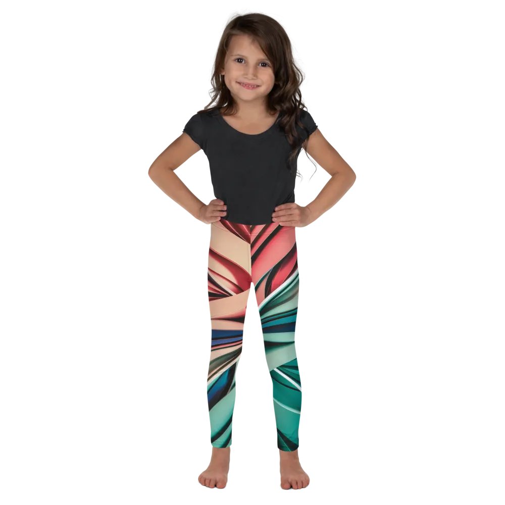 TDS Music Kids Abstract Leggings in Vibrant Colors (Sizes 2T-7) product image (4)
