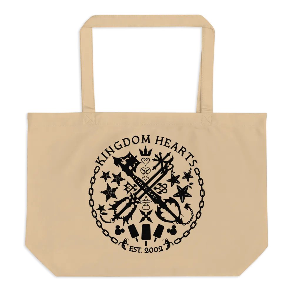 Kingdom Hearts Est 2002 Large Tote Natural product image (1)
